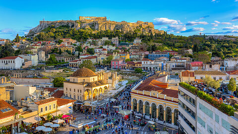 October 8 -  ARRIVE in GREECE