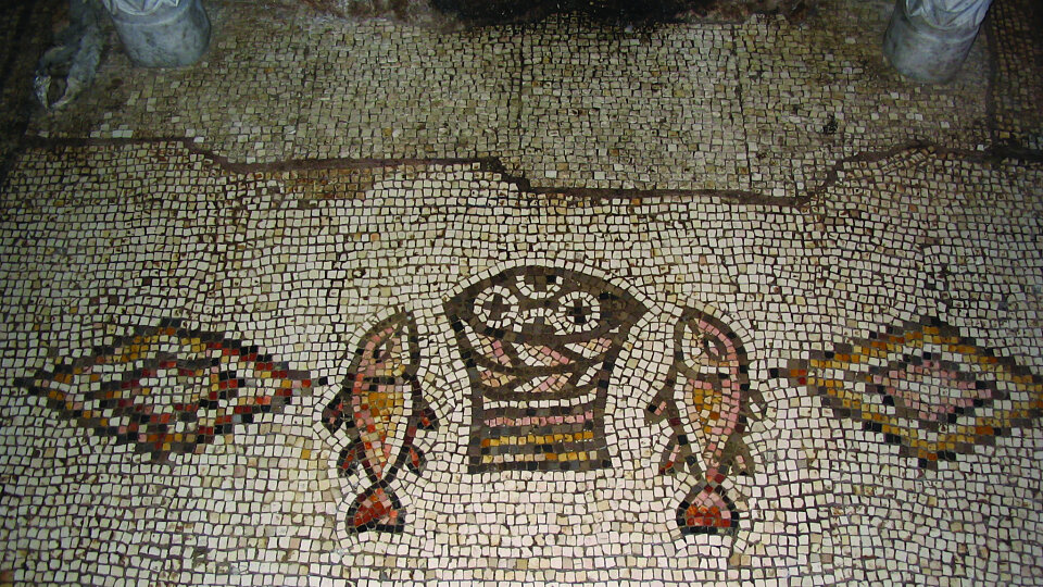 the church of the loaves and fish at tabgha israel