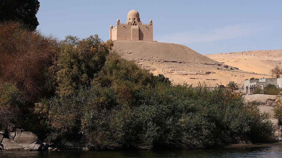 aga khan mausoleum egypt