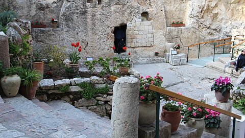 November 27 - MT. ZION, UPPER ROOM, KING DAVID'S TOMB, HOUSE OF CAIPHAS, POOL OF BETHESDA, ST. ANNE CHURCH, OLD CITY, CARDO, GARDEN TOMB