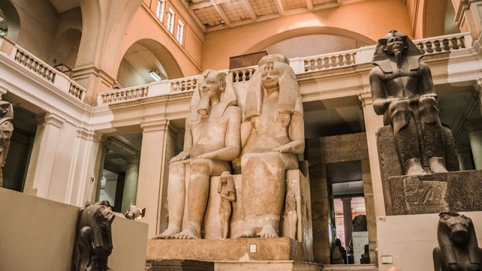 museum of egyptian antiquities inside egypt